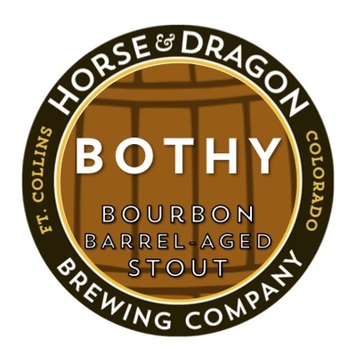 Bothy Bourbon Barrel-Aged Stout logo.