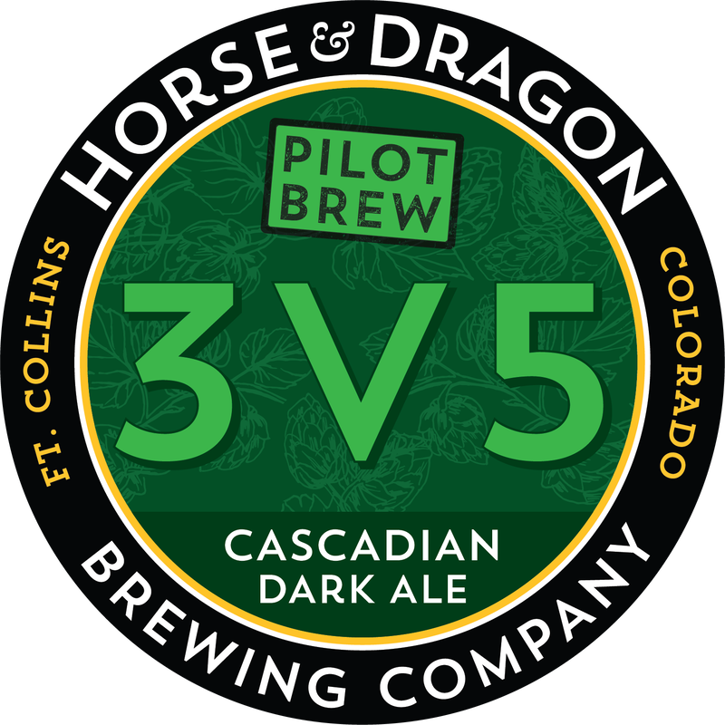 3V5 Cascadian Dark Ale logo