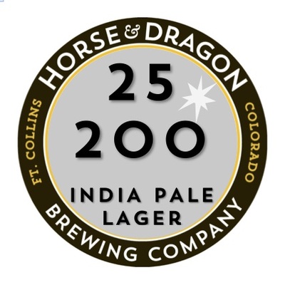 25 year and 200 days beer logo