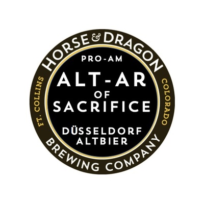 Alt-ar of Sacrifice beer logo