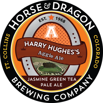 Harry Hughes's Aggie Ale logo.