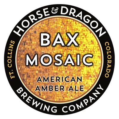 Bax Mosaic American Amber Ale logo.