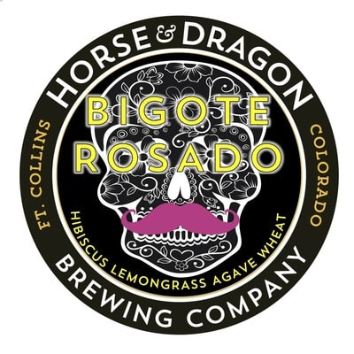 Bigote Rosado beer logo