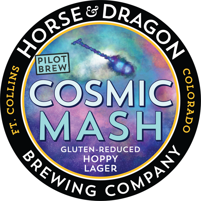 Cosmic Mash Gluten-Reduced Hoppy Lager logo