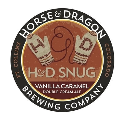 H&D Snug Vanilla Caramel Double Cream Ale logo.