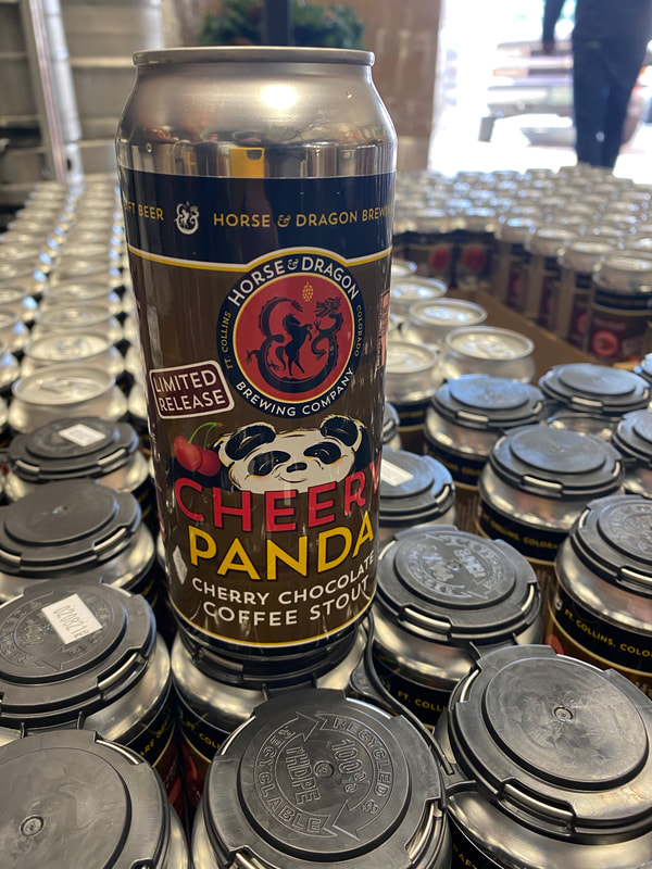 Cheery Panda can (cherry chocolate coffee stout)