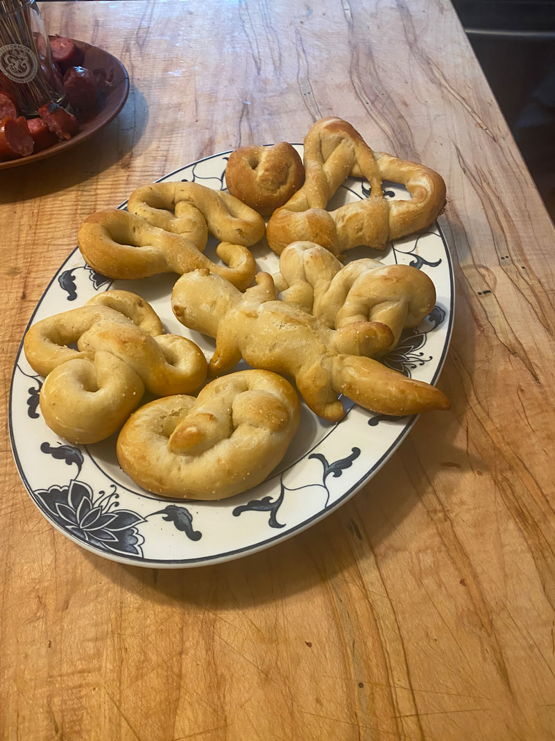 Fresh pretzels!