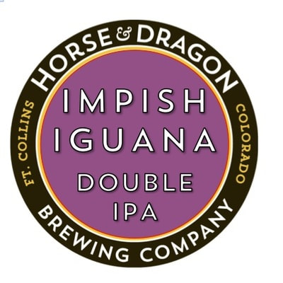 Impish Iguana double IPA logo