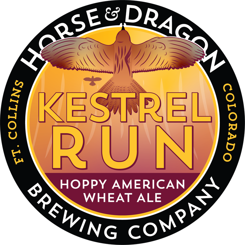 Kestrel Run beer logo.