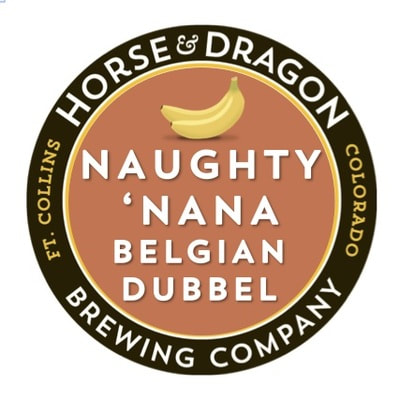 Naughty 'Nana Belgian Dubbel logo