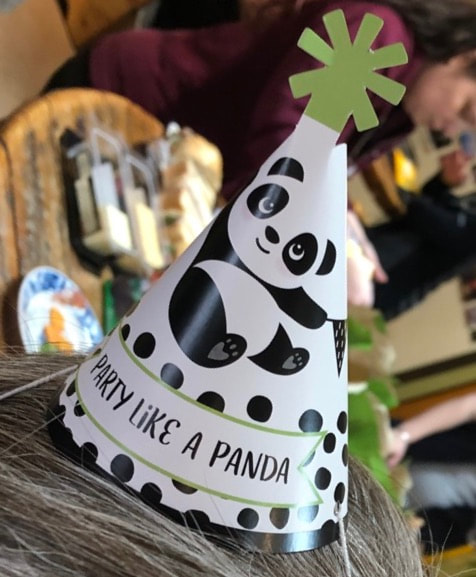 Panda party hat.