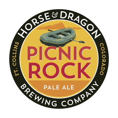 Picnic Rock Pale Ale logo.