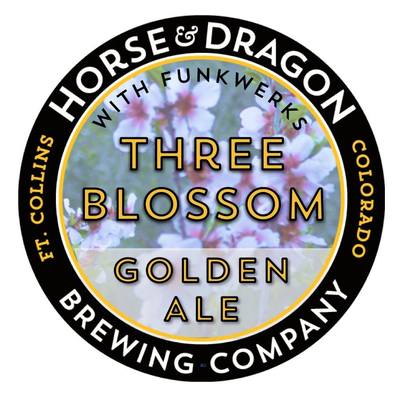 3 Blossom golden ale logo