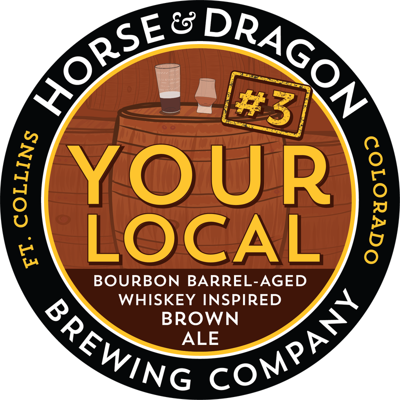 Your Local # 3 barrel-aged brown ale logo