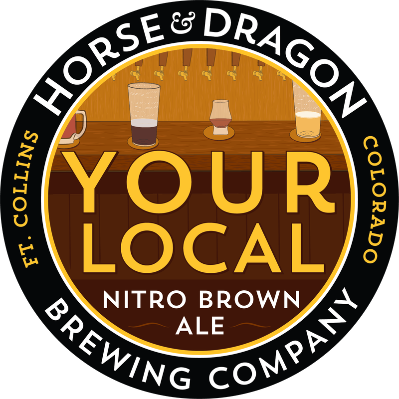 Your Local nitro brown ale logo.
